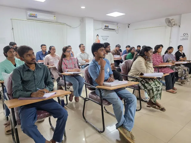 Classroom Batch #7 at Believers IAS Academy